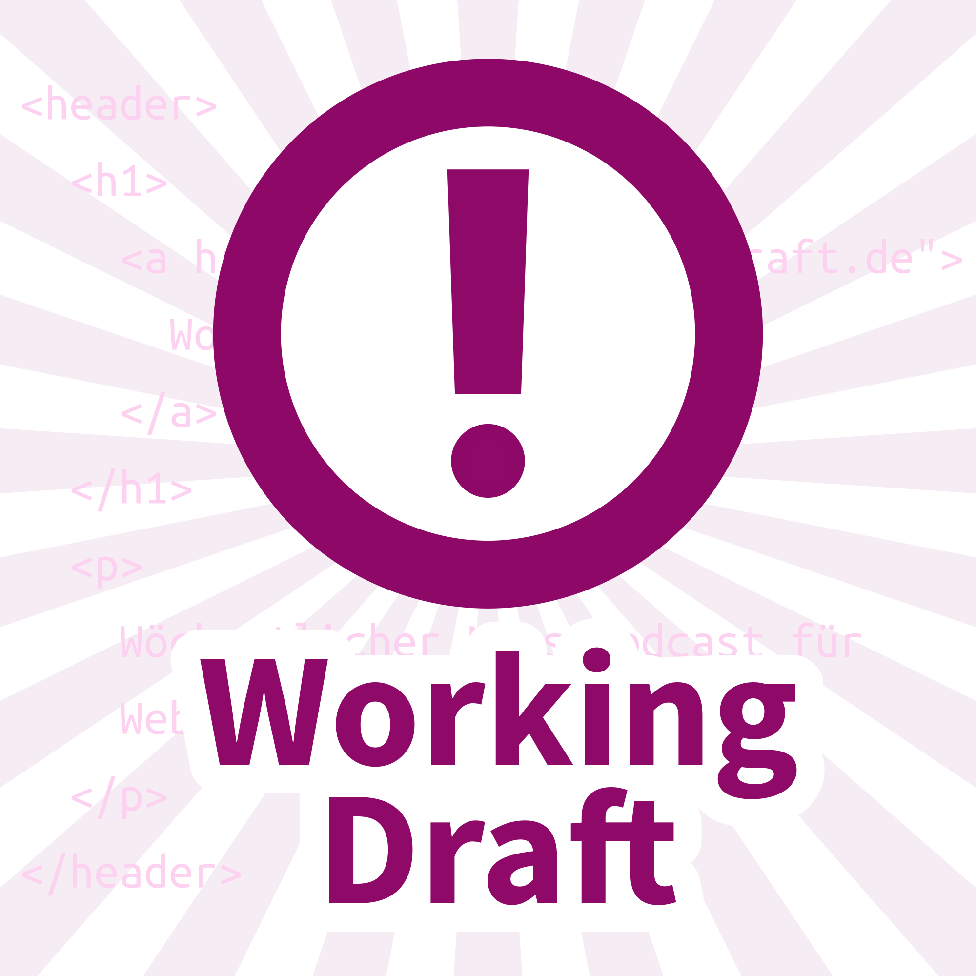 Logo von "Working Draft"